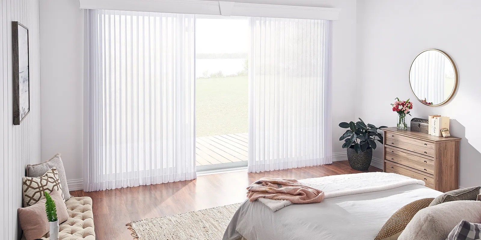 Vertical blinds | Panter's Hardwood Floors & More
